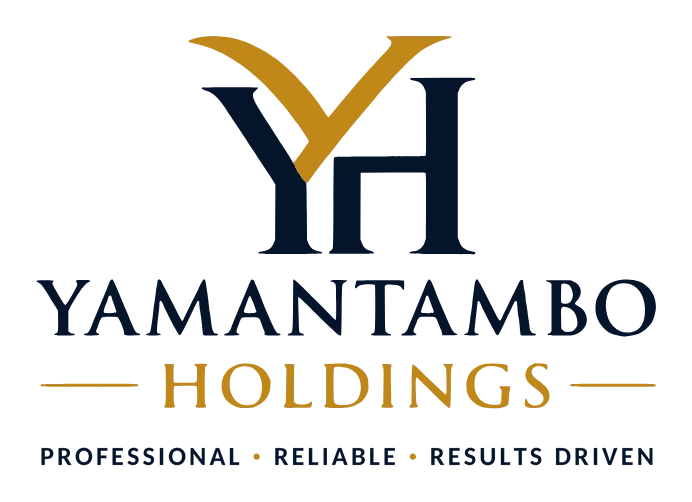 Yamantambo Holdings team collaborating in a bright South African office